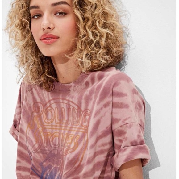 Tie Dye Rolling Stones Tee Size Large - Picture 2 of 6